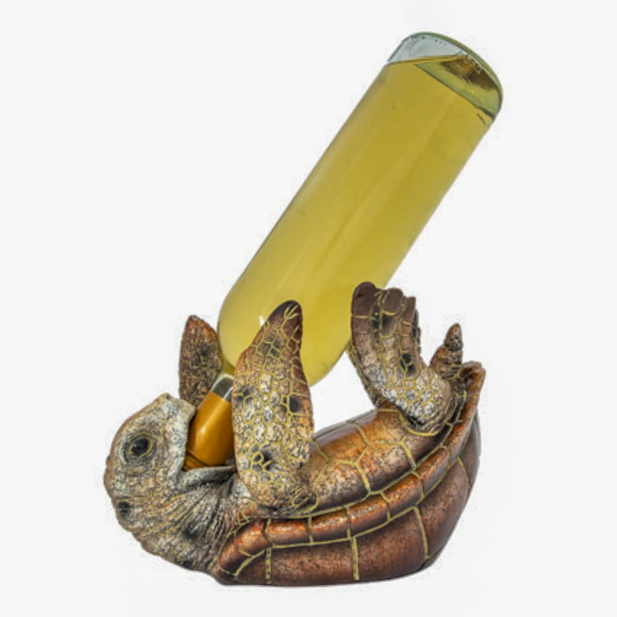 Suporte Para Garrafa De Vinho, Design De Tartaruga Equilibrada