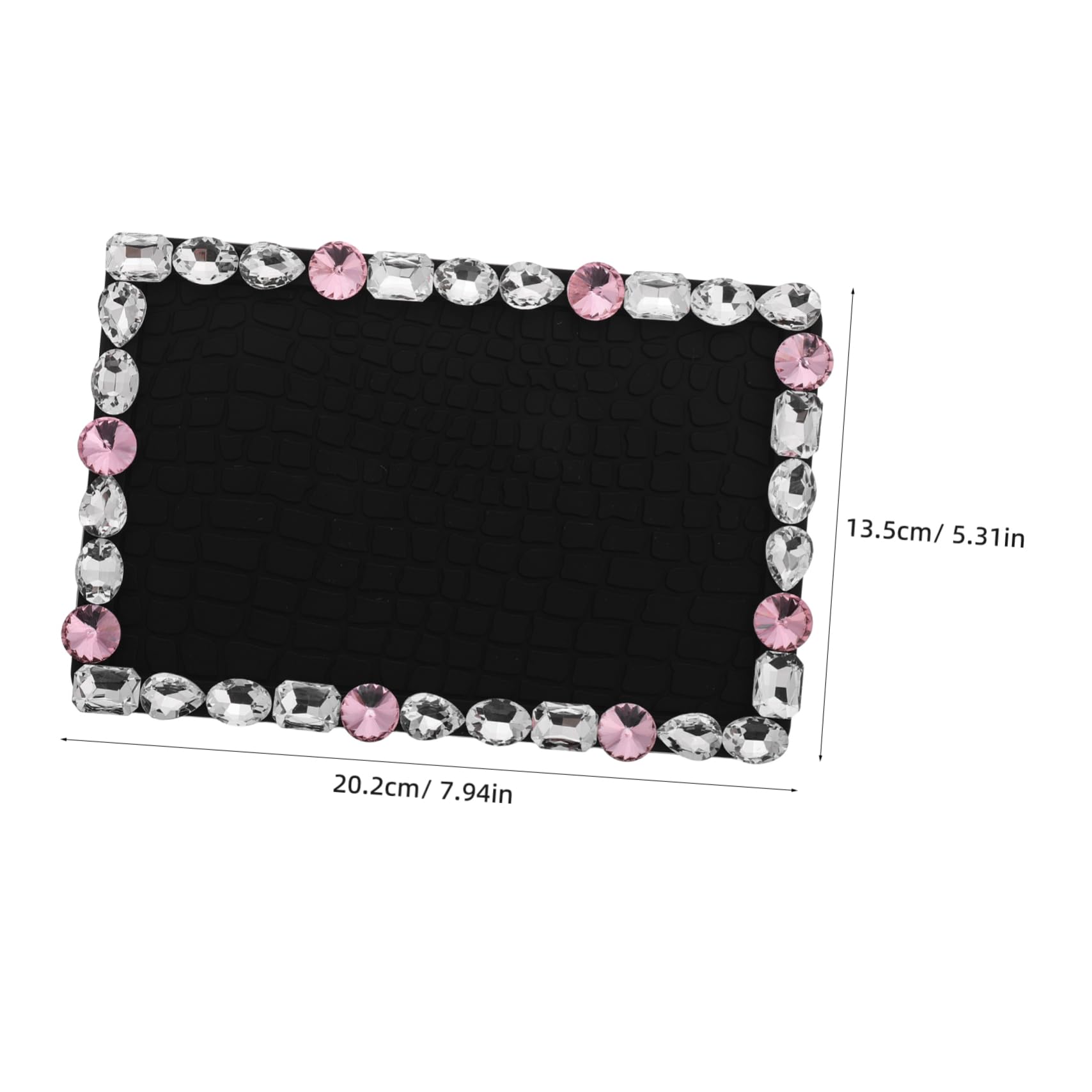 LIFKICH Car Anti-Slip Mat Versatile Storage Pad Rubber Dashboard Mat for Car Interior