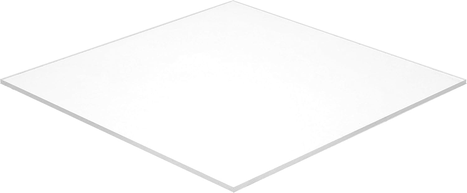 Falken Design Aluminum Sheet - Durable, Lightweight White Matte 36" x 48" x 1/4" Thick ACM Panel for Signage, Indoor/Outdoor Use, Wall Cladding & Architecture - Weather-Resistant ACM Board