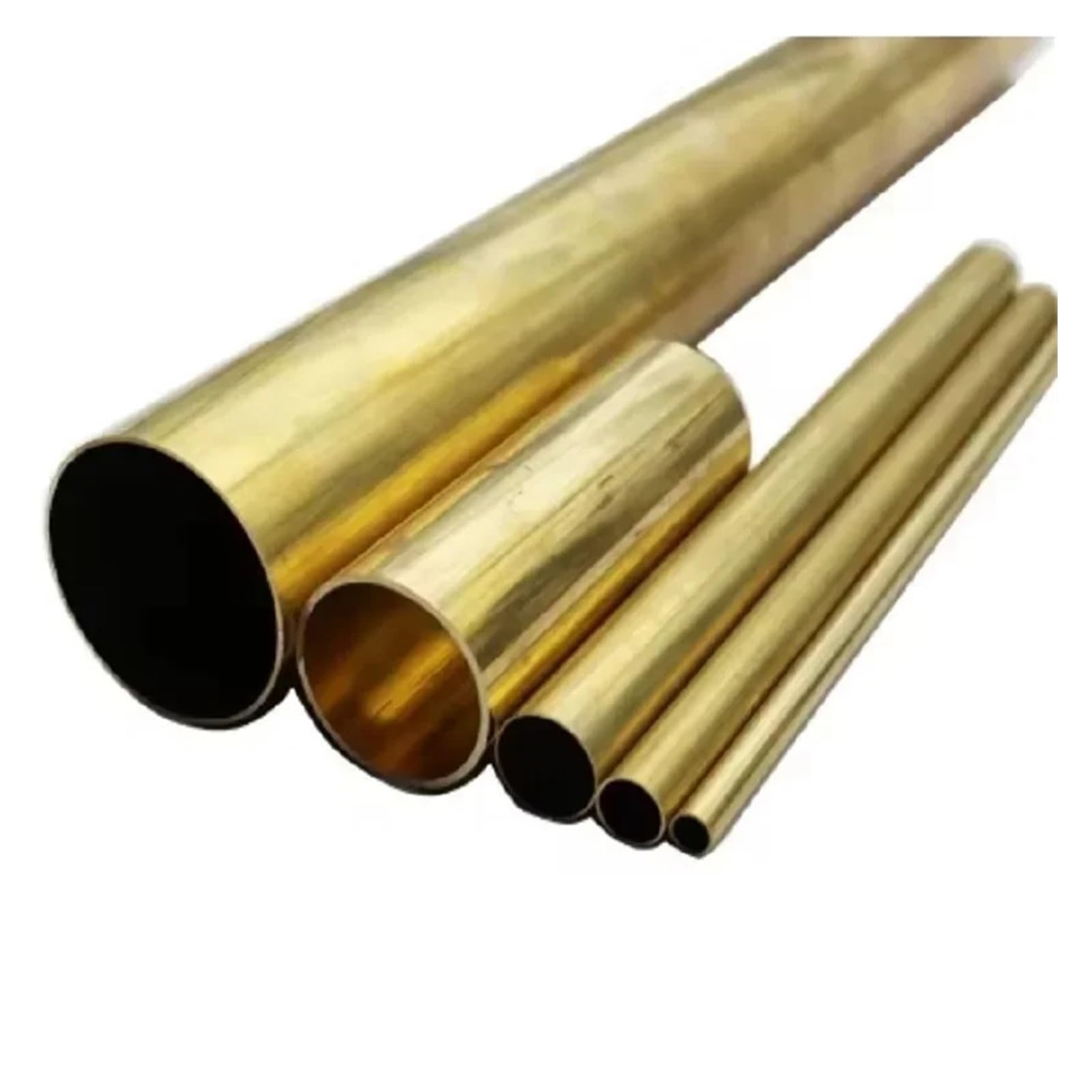 Brass Tube Brass Round Tube Pipe Capillary Large Diameter 0.8mm 1mm 1.5mm 2mm 2. 3mm 4mm 6mm 7mm 9mm 10mm for Automotive use(Length 500mm 1pc,3x0.5mm)