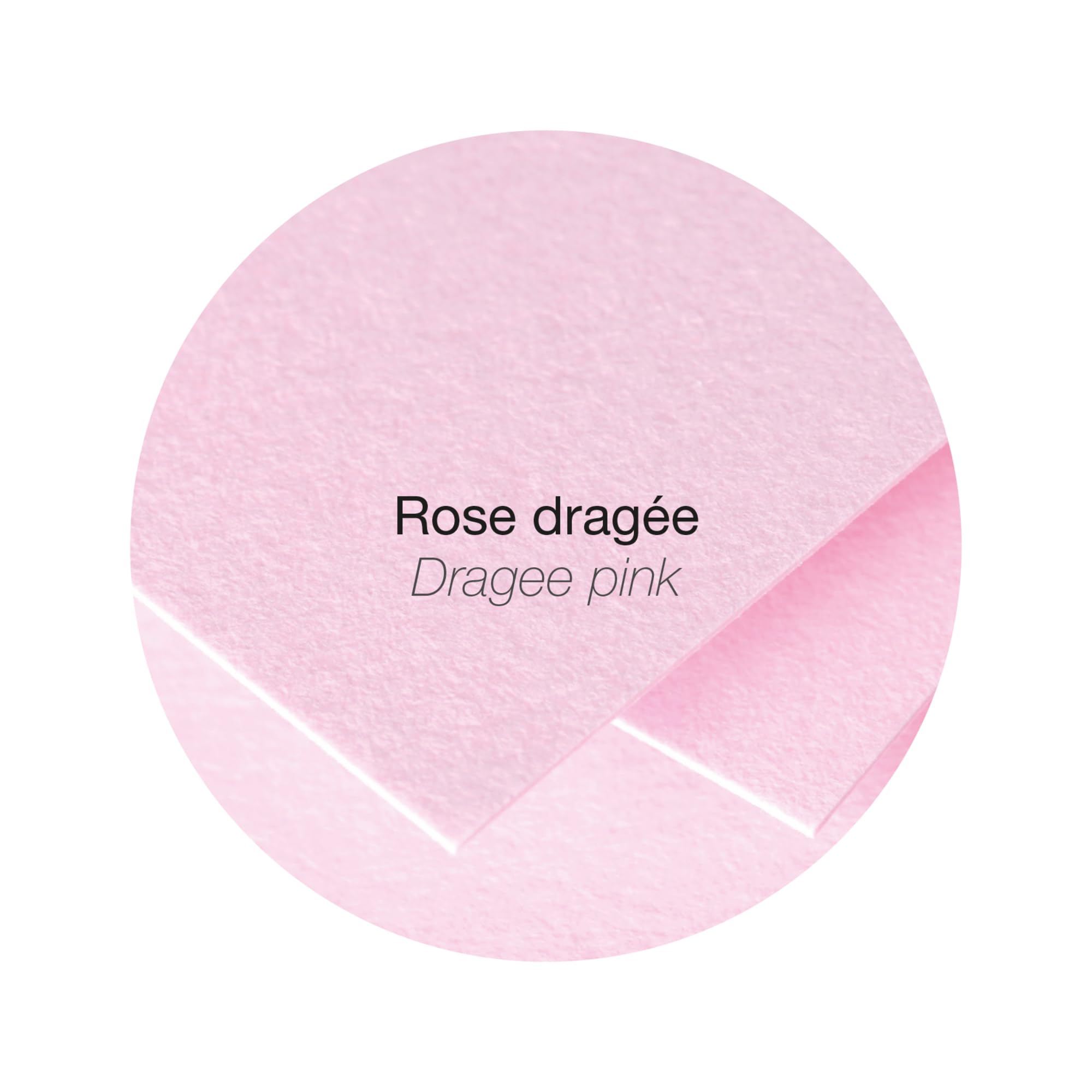 Clairefontaine 60153C Pack of 20 Gummed Envelopes Format 12,5x13,8cm 120g/m² Dragée Pink Invitation Events Correspondence Pollen Range Premium Smooth Paper - Image 4