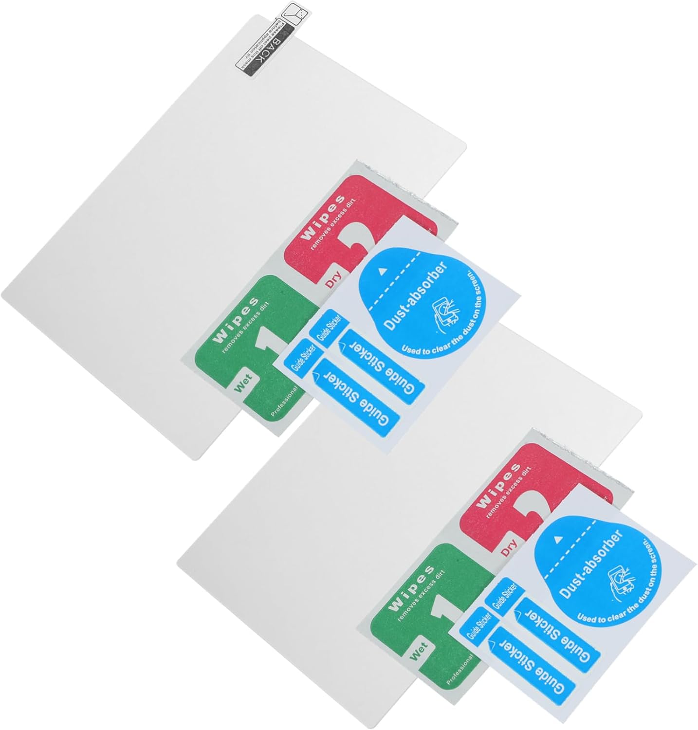 OSALADI 2pcs Screen Protective Cover Ebook Reader Accessory Screen Cover for Ebook Ebook Reader Film Glass