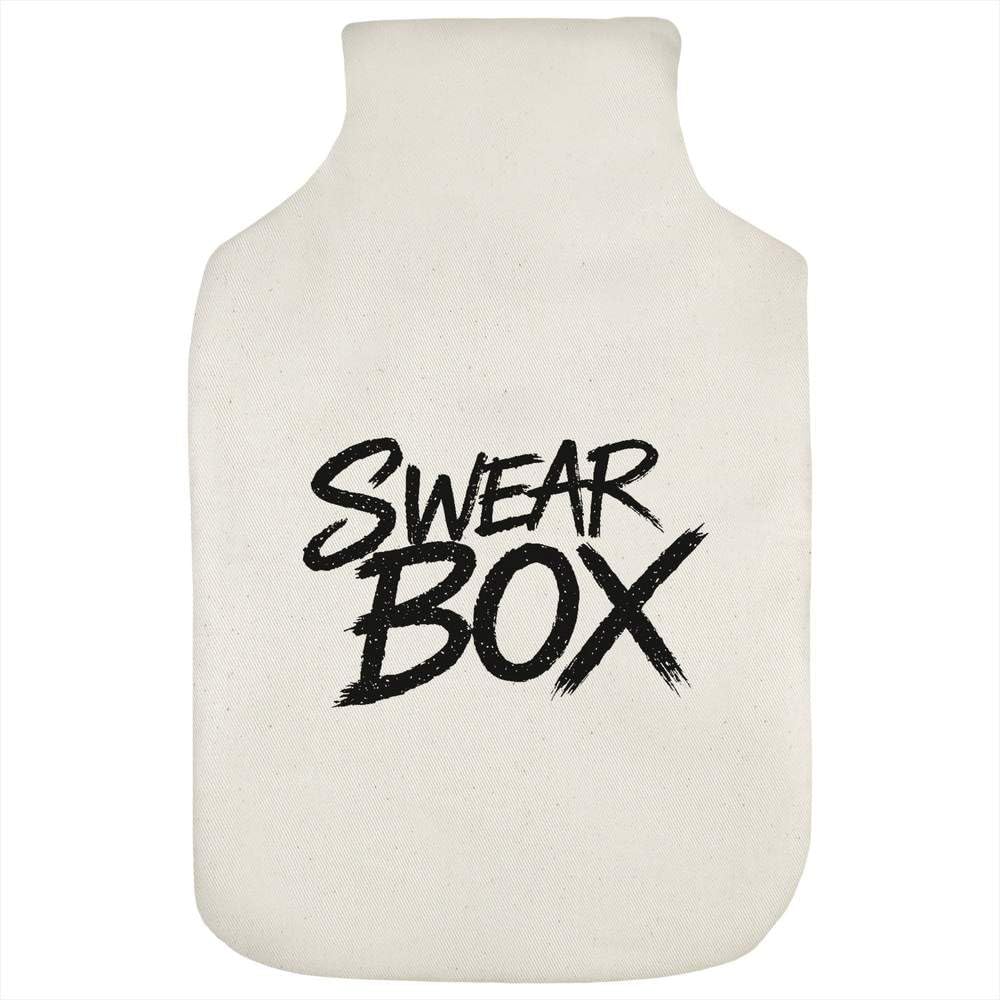 'Swear Box' Hot Water Bottle Cover (HW00039155)