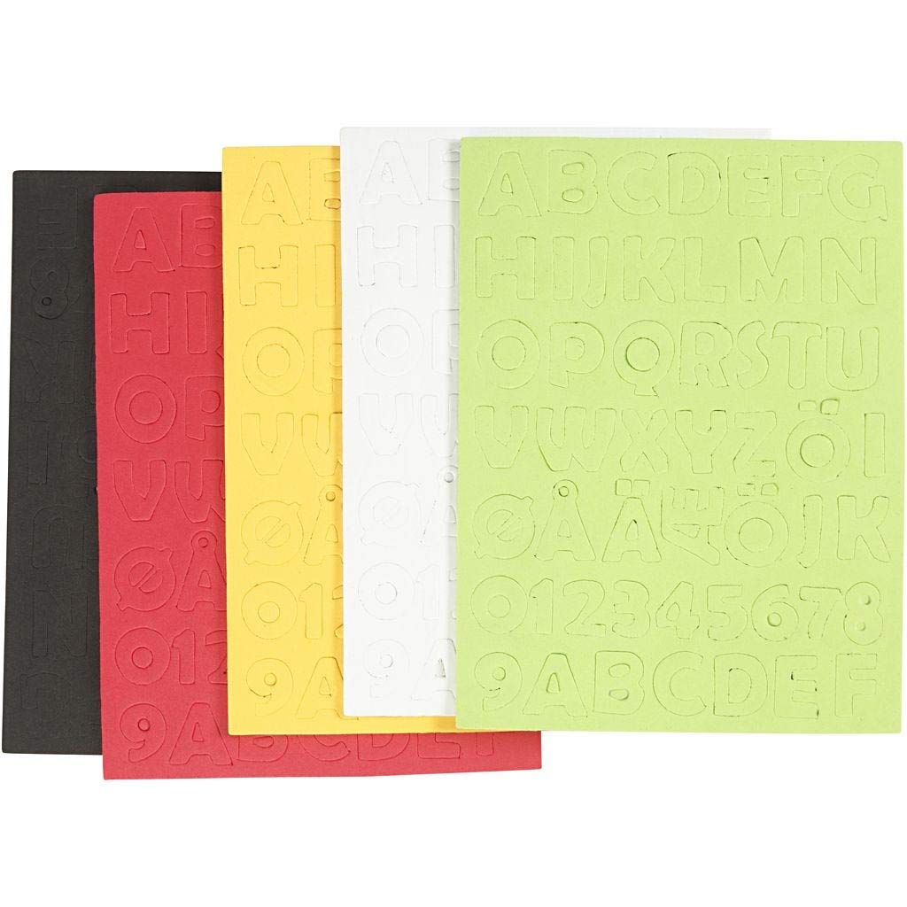 Eva Foam Letters and Numbers