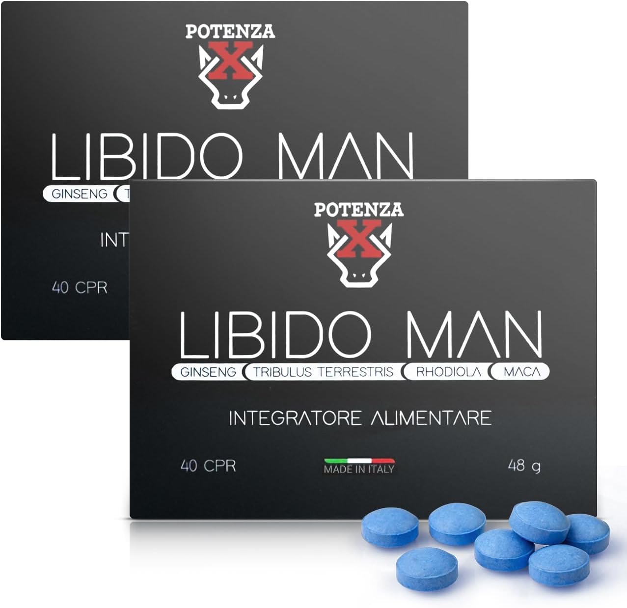L-Citrullina Pillola Blu Forte Vasodilatatore Effetto