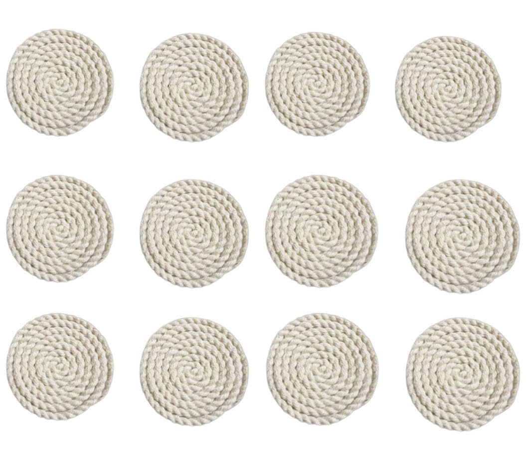 SatvaDaily Twisted Cotton Wicks for Akhand Jyot Batti - Pack of 5 | Long Twisted Cotton Batti for Puja, Navratri, Diwali Special | Lambi Pooja Aarti Kalave Akhand Jyoth Cotton Wicks Batti for Diya-image-26