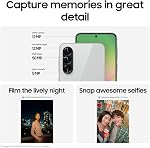 Samsung Galaxy A56, 128GB, Graphite (Unlocked, CAD Version & Warranty) - 6.7" Super AMOLED FHD+ Display, Awesome Intelligence, 120Hz Refresh, 4k@30fps, IP67 Water Resistance