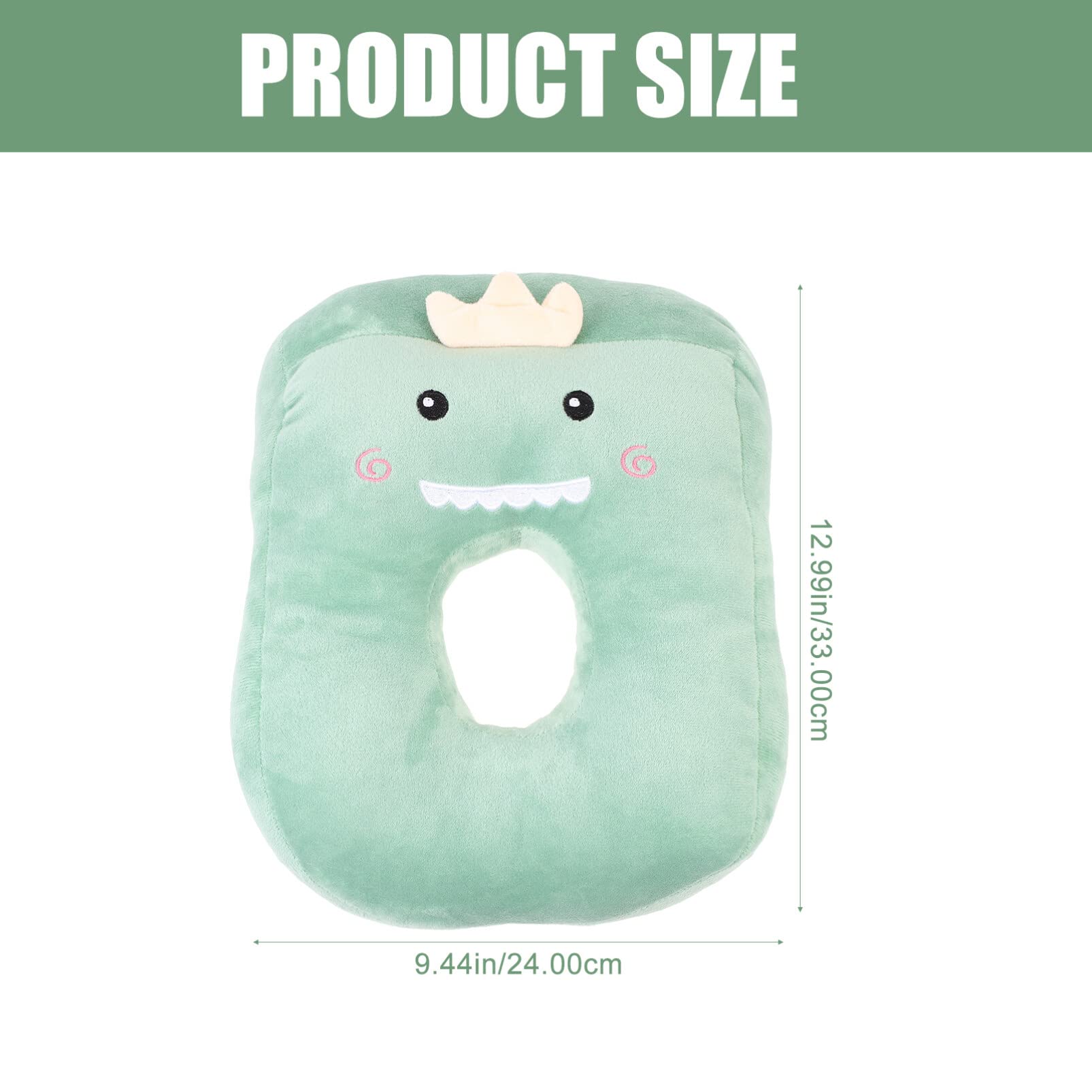 Ciieeo Wear-Resistant Ear Pillow Cartoon Nap Pillow Ear Piercing Pillow for More Comfortable Side Sleeping with Earplugs
