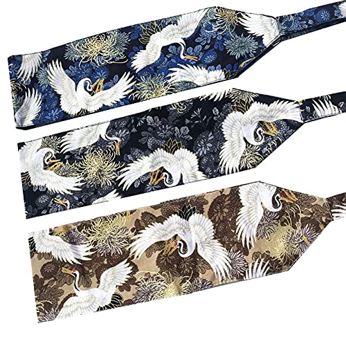 FANCYPUMPKIN Vintage Japanese Yukata Kimono Robe Obi Belt Harajuku Waistband-D3