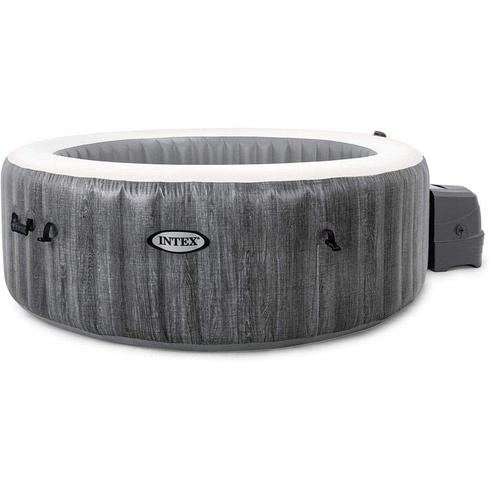 Intex 77 X 28-inch Purespa Greywood Deluxe Set, Multi-Colour