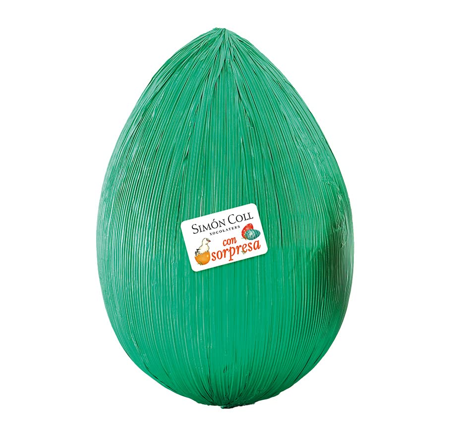 Simón Coll Milchschokolade Überraschungsei, XXL-Größe, 550g, mit Überraschung