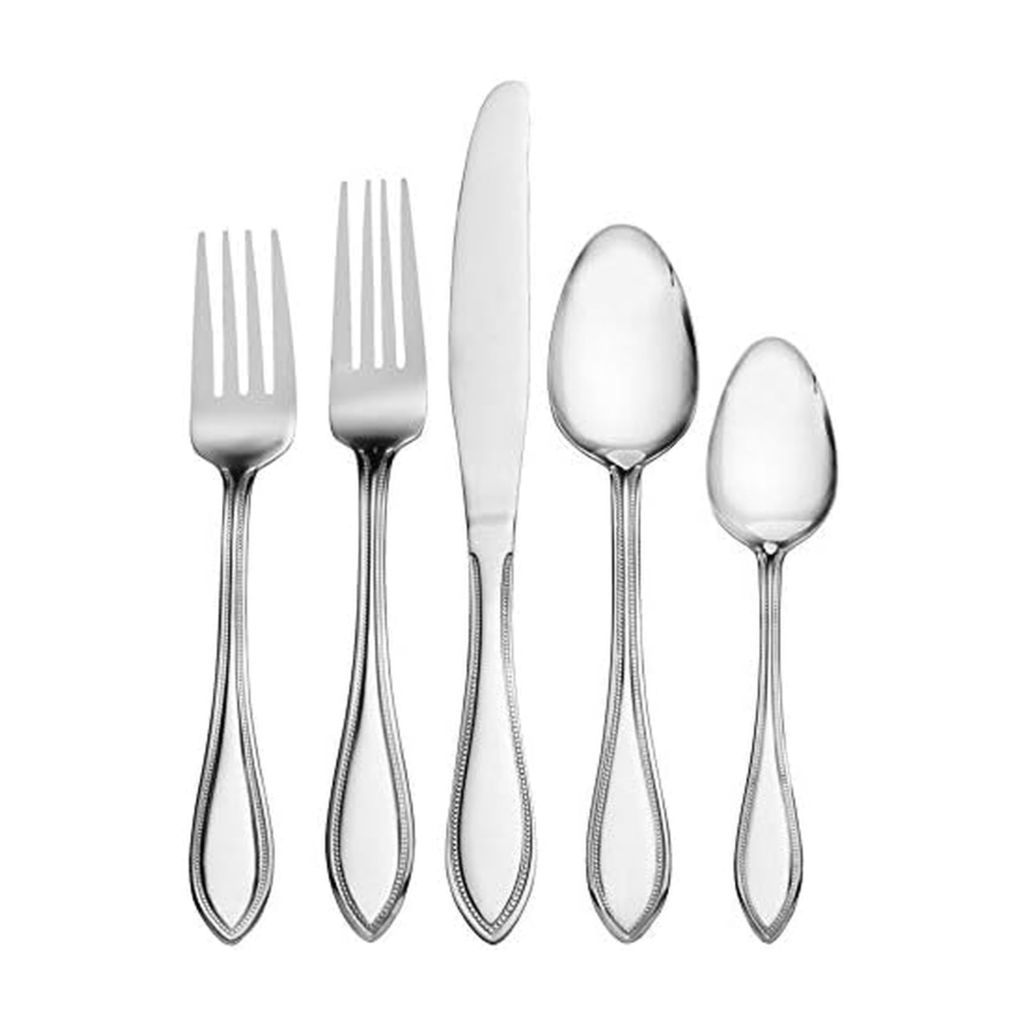 Pfaltzgraff Vienna 20-Piece 18/0 Stainless Steel Flatware Set — Amazon image 12