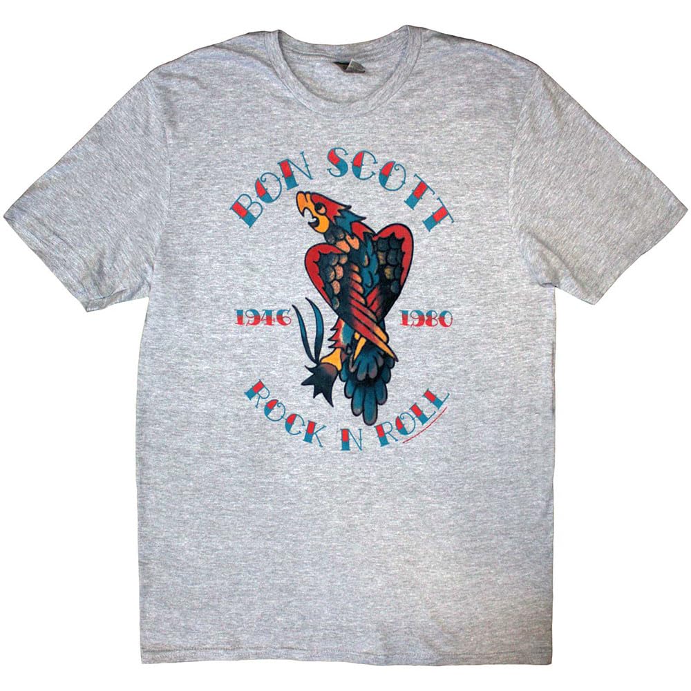 Bon Scott Rock N Roll T Shirt Size XXL