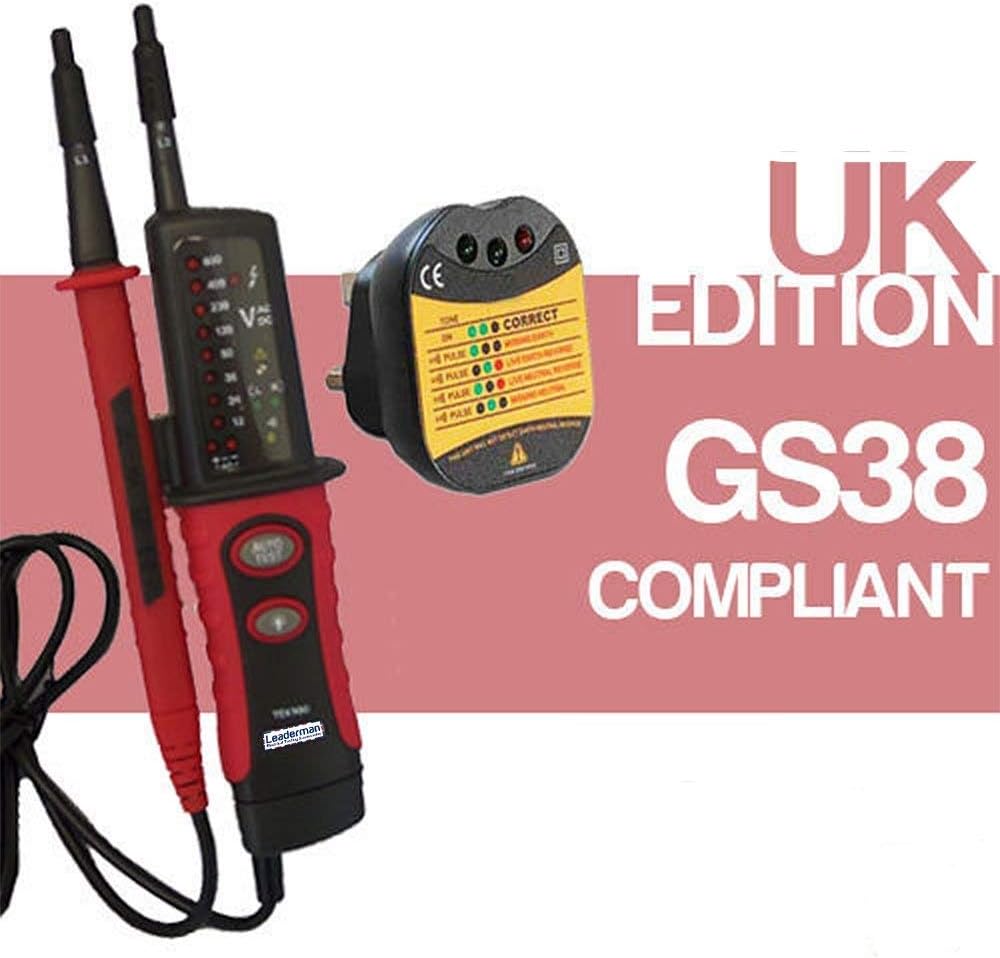 Leaderman TPT900 2 Pole LED Voltage And Continuity Tester (12, 24, 36