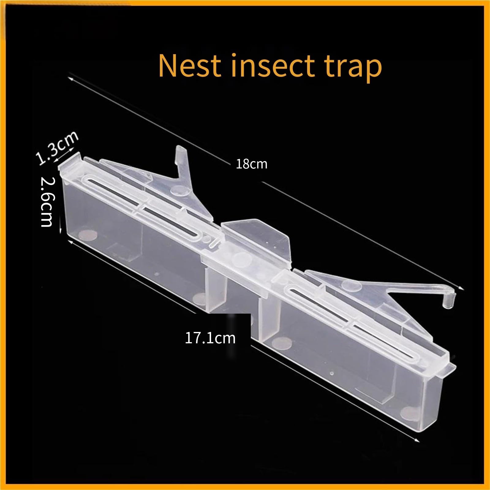 10/30/50 Uds. Trampa for escarabajos anidados, trampa for ácaros y , herramienta for atrapar insectos para apicultores profesionales(50pcs)