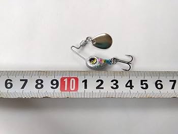 Amazon.co.jp: 超小型 スピナーベイト 8g 4色セット 針の付け替えが