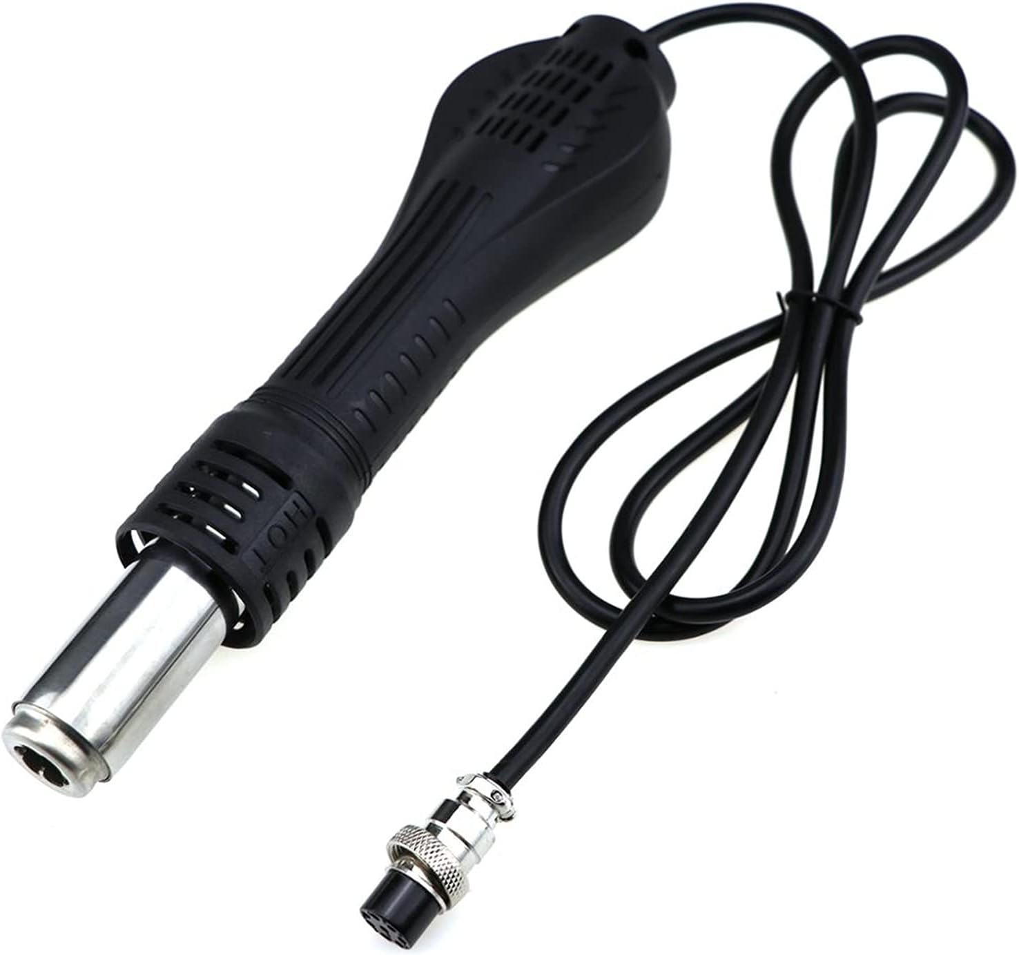 Soldering Iron Kit 8858 Hot Air Adjustable LED ESD Portable Constant Temperature BGA Rework Solder Station Heat Welding Tools (Power: 220V EU Plug)