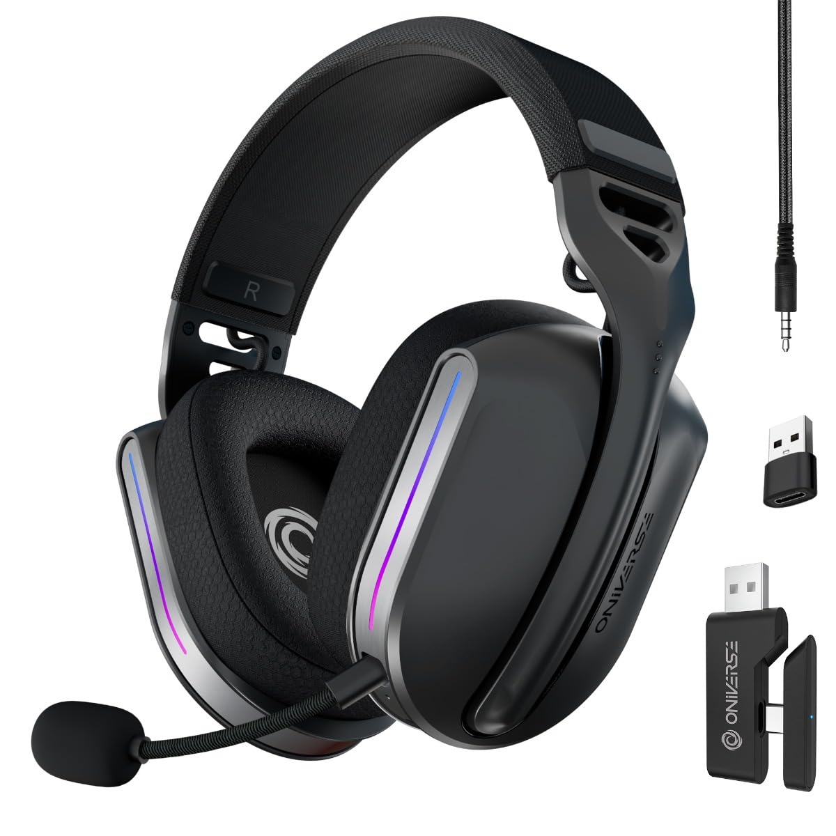 Polaris Wireless Gaming Headset Eclipse Black