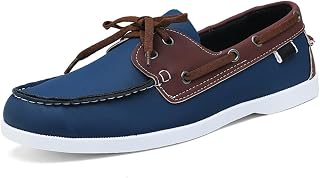Kpdwfms Men's Casual Slip - On Boat Shoes: Work - Ready, Moc - Toe Style for Comfortable Daily Walking.