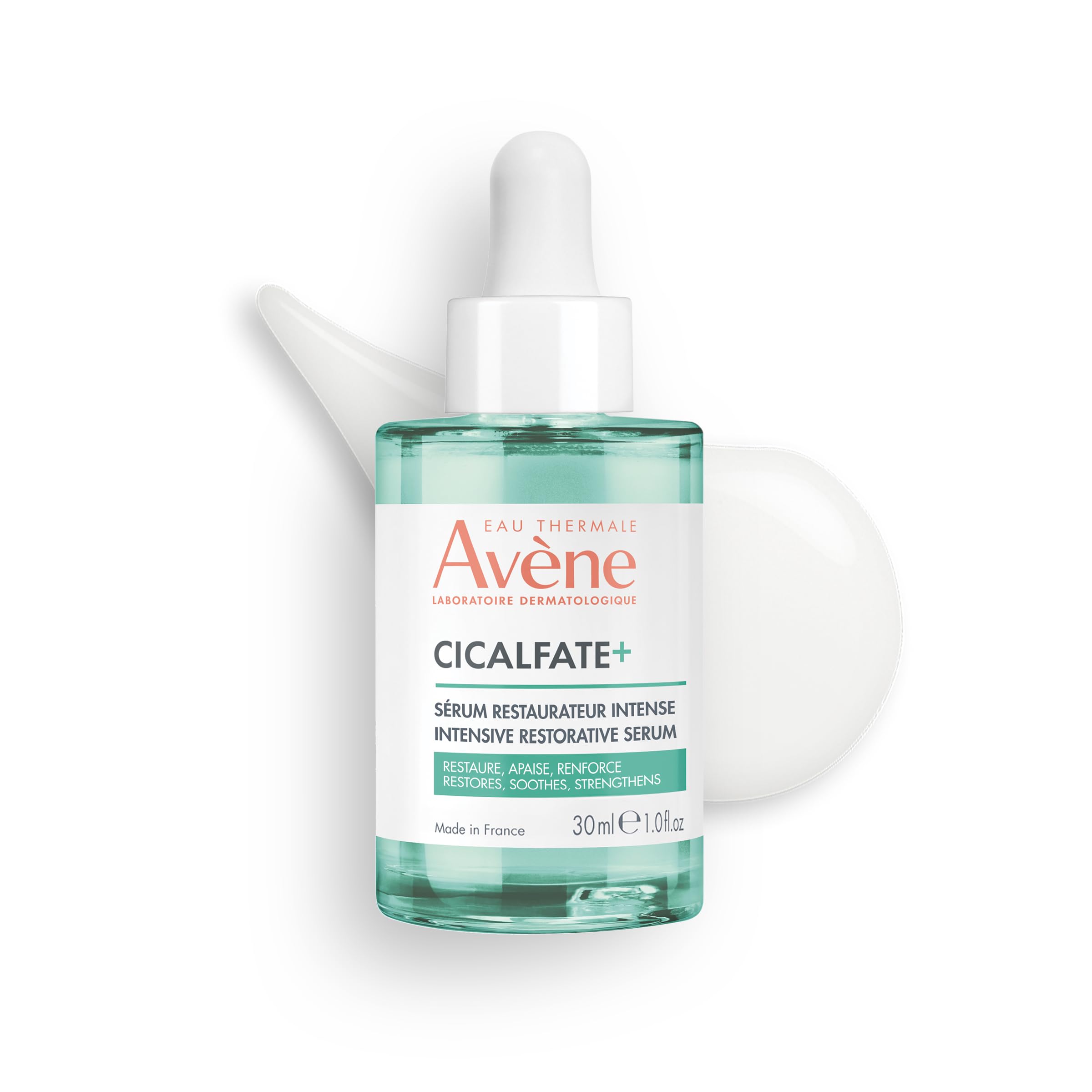 Avène Cicalfate+ Intensive Restorative Serum, Restores & strengthens skin barrier, Barrier serum with Pro-Vitamin B5 for all skin types including sensitive skin, Fragrance-Free, Dermatologist-Tested