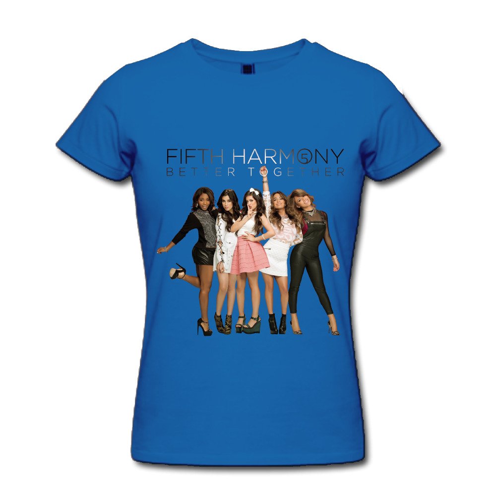 TECC Fifth Harmony Better Together Womens Fashion T Shirt DeepHeather