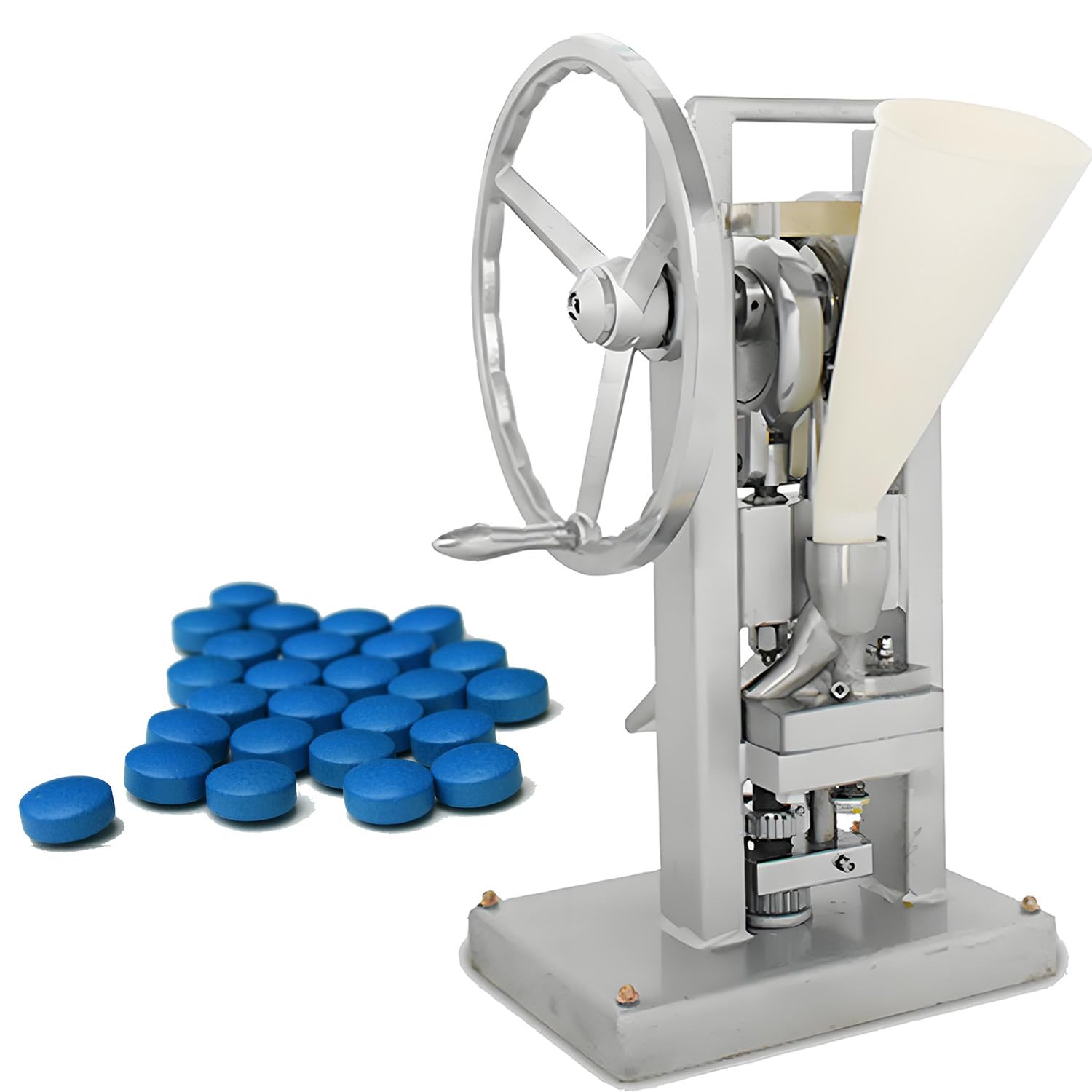 Pressa per Compresse Manuale,Pressa Compresse Pillole,Punzonatrice per Pillole,Dispositivo Pressa Cucina Domestica,Pressa per Compresse Laboratorio