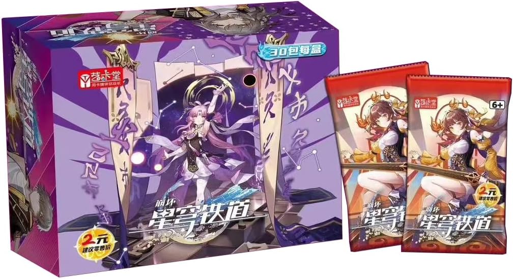 Honkai Star Rail Collectible Cards - Booster Packs Trading Card [Imported] - 2nd Deluxe Version (Boxed of 30 Packs)