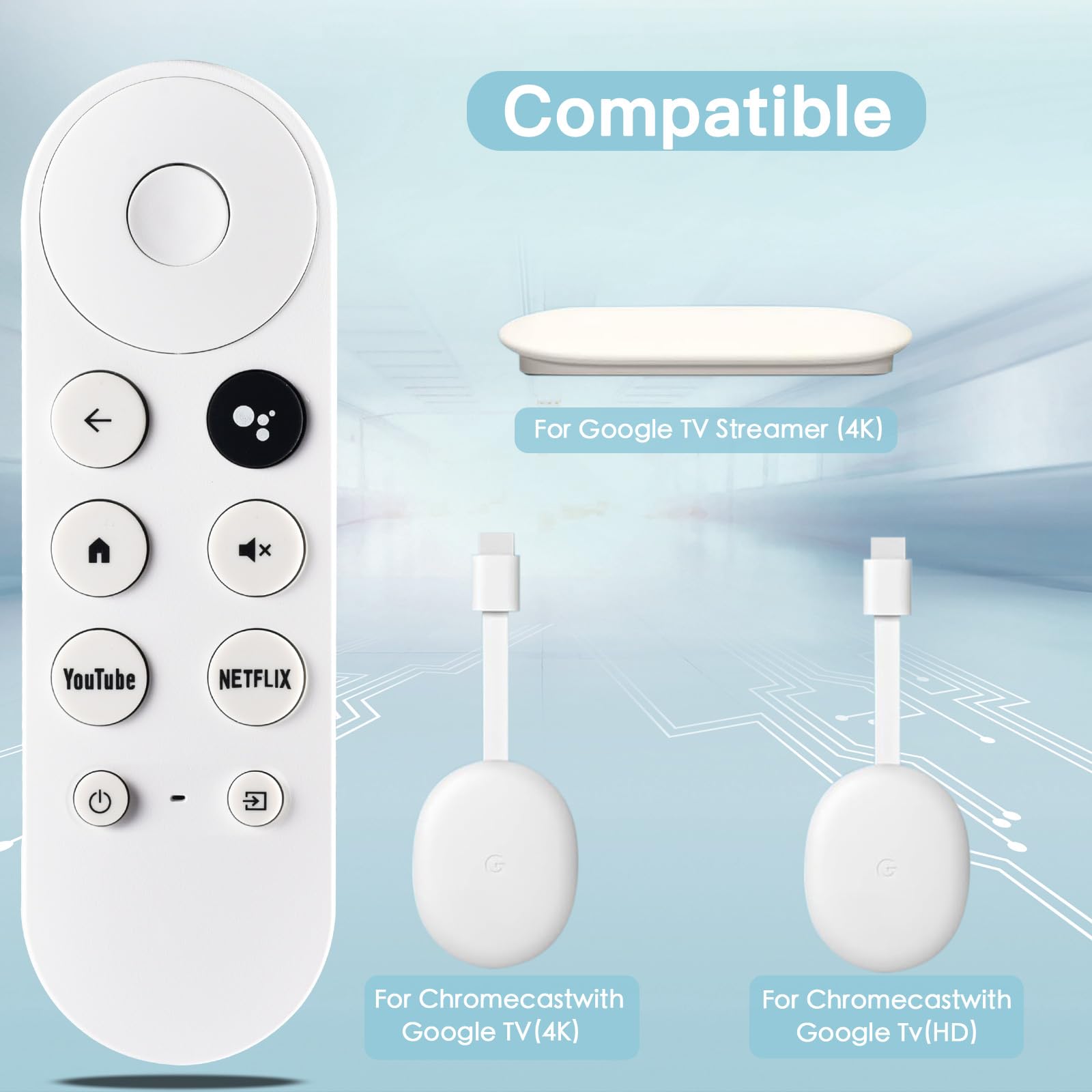 Compatibile con Vizio Smart TV XRT136 Telecomando Ricambio - Dettaglio