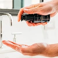 Vista 3 de Caldera + Lab Elixir de afeitado orgánico y orgánico con certificado suave, vegano, exfoliante y botánico antioxidante