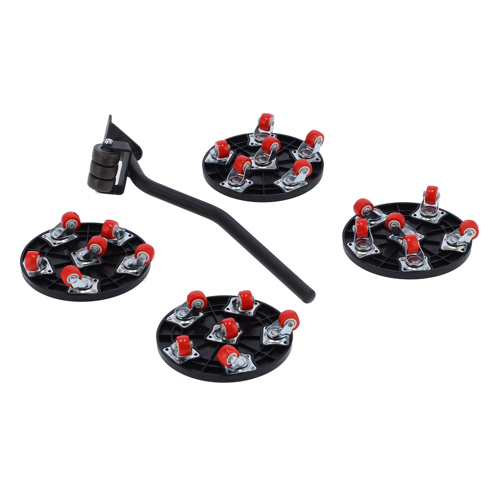 Kit per Sollevatori per Mobili per Carichi Pesanti per Spostamenti Sicuri, Include 4 Carrelli Girevoli, Perfetti per L'ufficio Domestico e il Garage