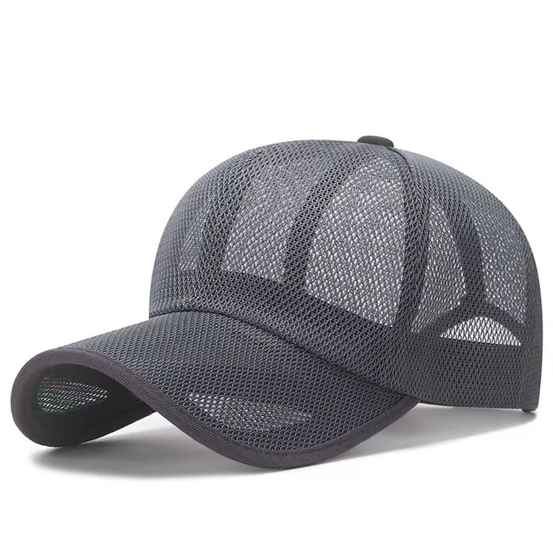 Cappellino da baseball traspirante a rete intera per uomo e donna per ombra e traspirabilità