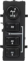 Vista 1 de CCIYU Interruptor selector de caja de transferencia 4X4 compatible con Hummer H2 2003-2007 Reemplaza 19259310, interruptor del controlador de rueda