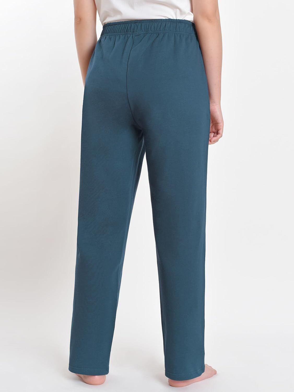 Weintee Women's Petite Cotton Lounge Pants with Pockets - Image 2