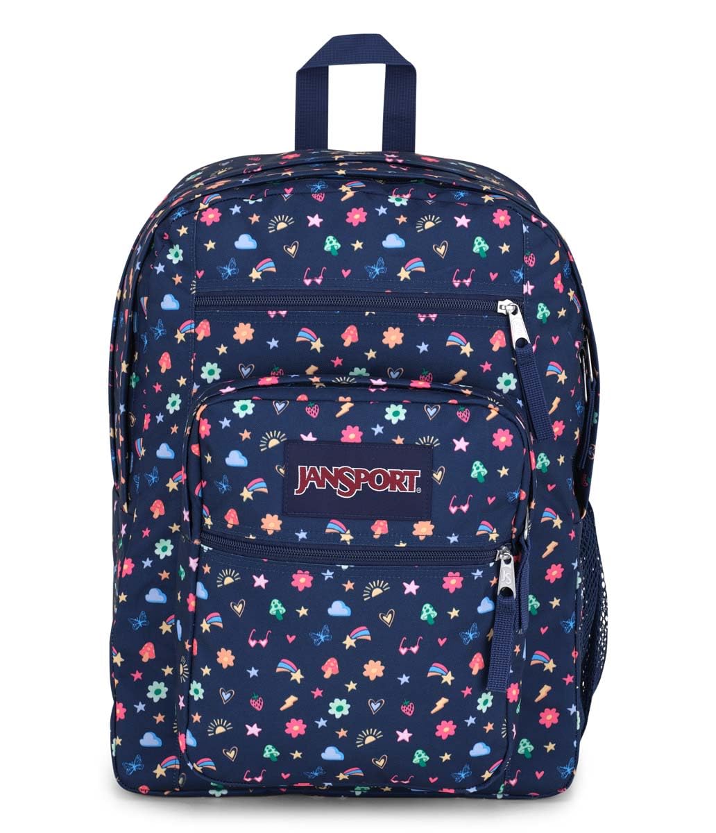 grey rabbit sylvia dot jansport backpack Big Student Two large main compartments offer ample storage for your supplies Jansport Big Student Girly Prints