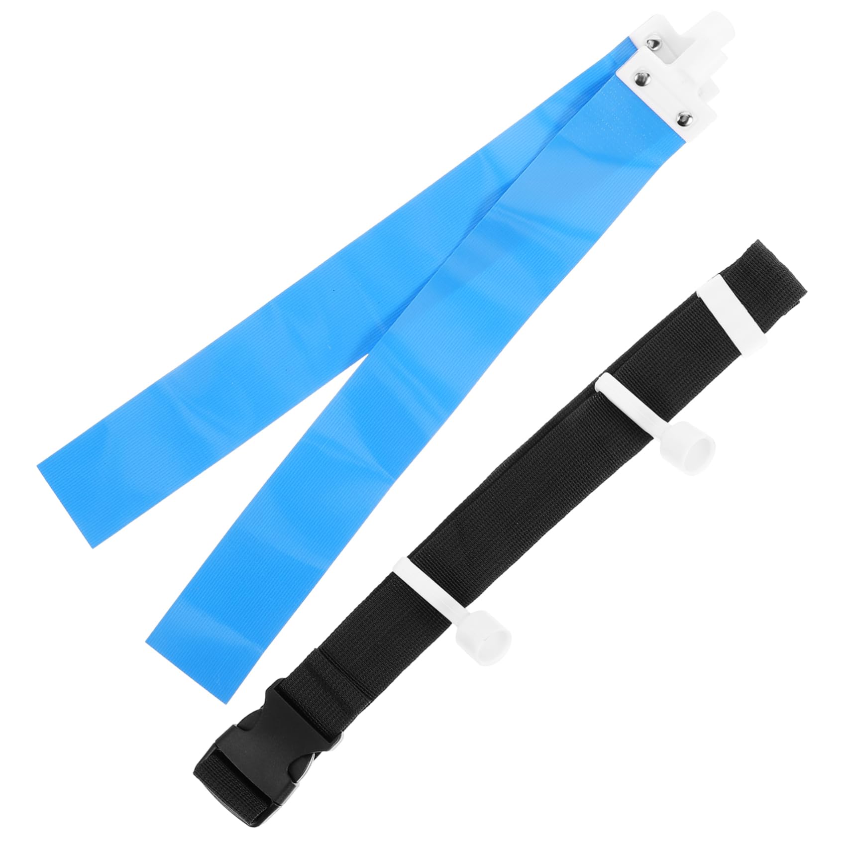 KICHOUSE Football Waist Flags and Belt Set Design for Youth Sports for Training Games and Activities Includes Moveable Flags for