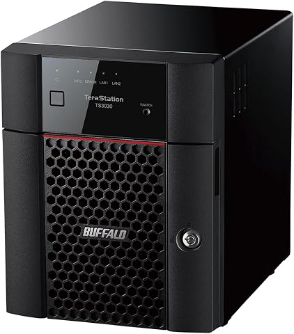 BUFFALO TeraStation Essentials 2025 4-Bay Desktop NAS with 24TB (4x6TB) Hard Drives Included