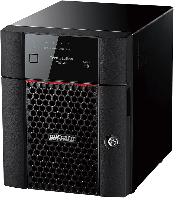 TeraStation Essentials 2025 4-Bay Value Desktop NAS 32TB (4x8TB) with Hard Drives Included