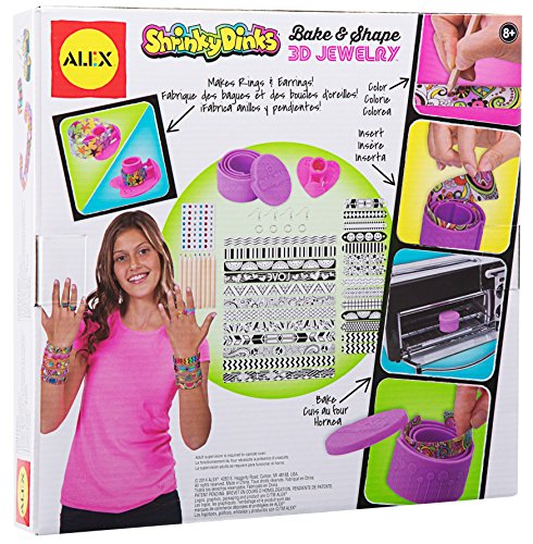 Shrinky Dinks Bake And Shape 3D Jewelry #TOP6