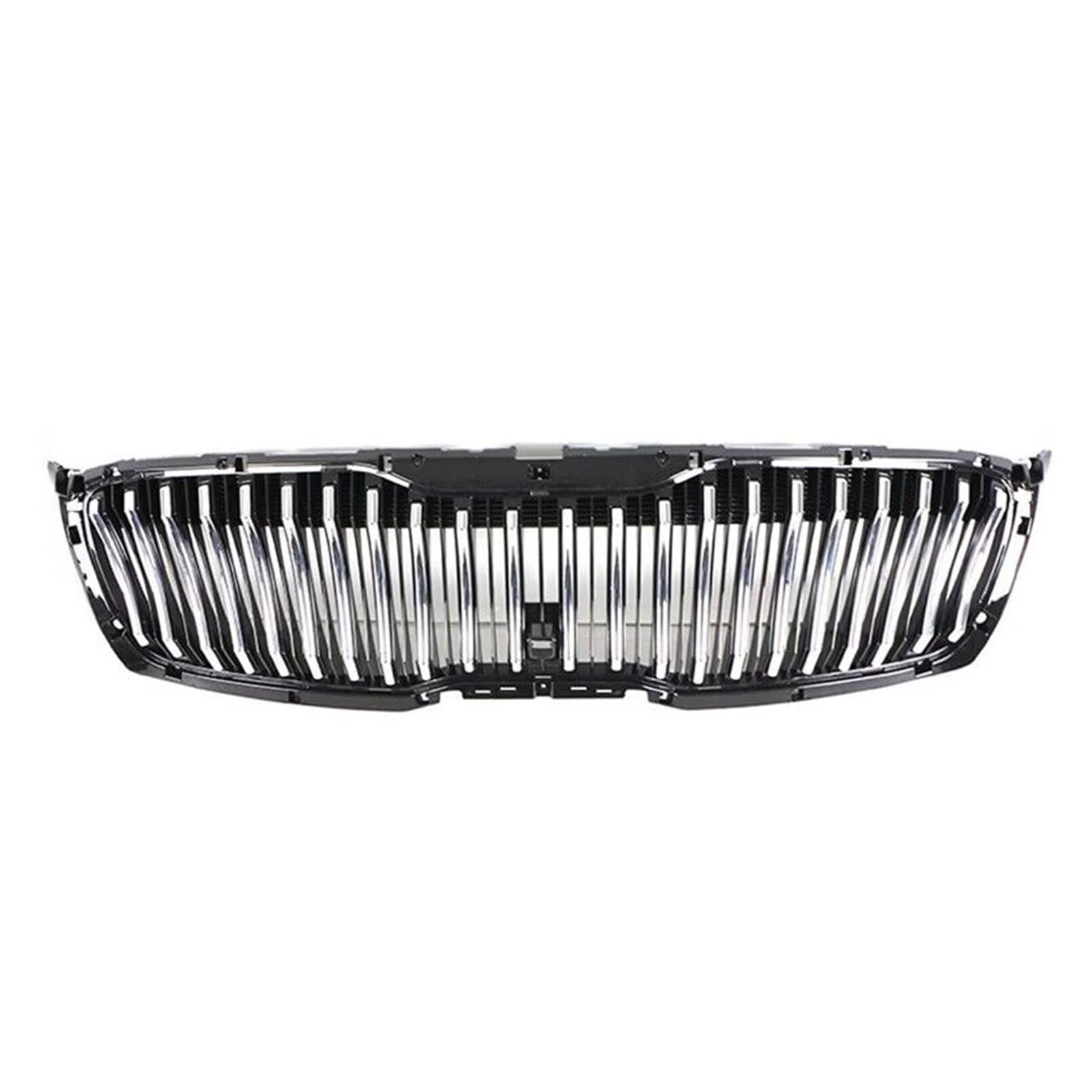 Przednia kratka wyścigowa kratka tuningowa kompatybilna z Kia Sorento 2018 2019 2020 ABS osłona chłodnicy rama wykończenia stylizacja samochodu(Gloss Black)