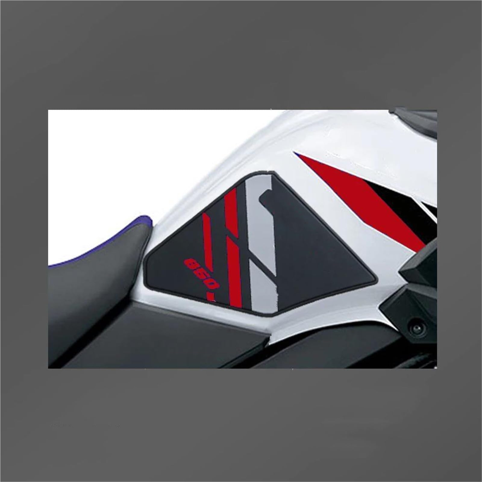 Adesivi per paraserbatoio Adesivi per Serbatoio Carburante Moto Decalcomanie per Suzuki V-Strom 650/XT VSTROM 650 DL650 2024 Ginocchiera Laterale Antiscivolo