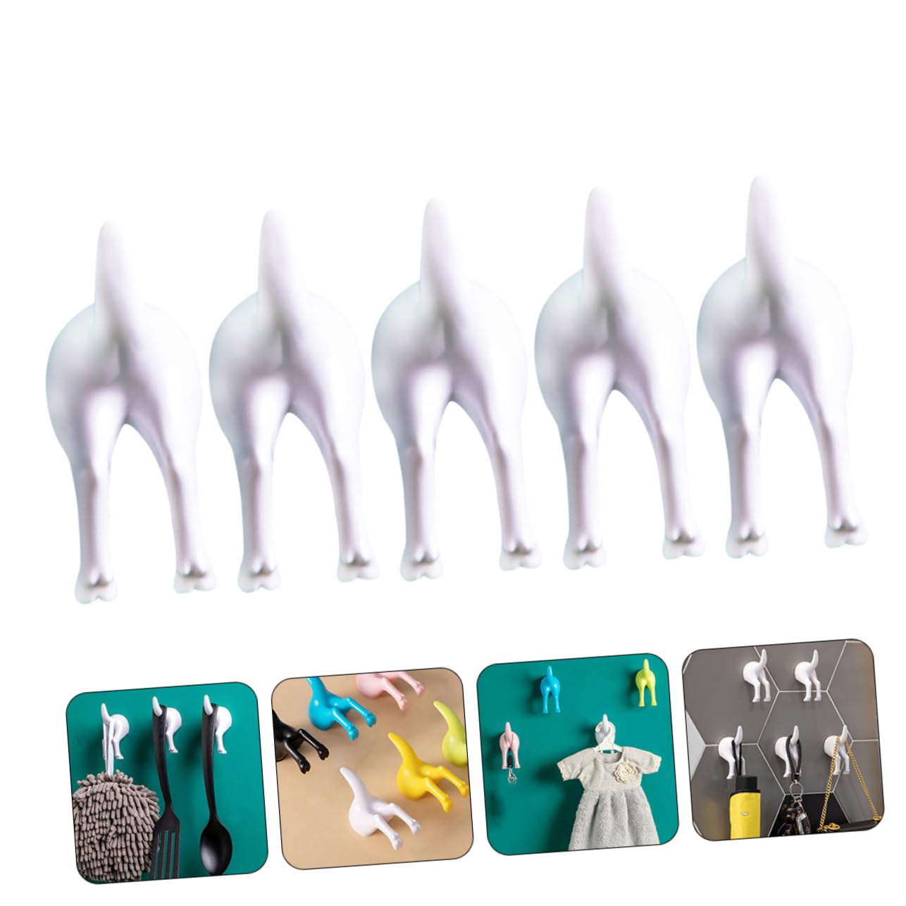 3 Series Gancho De Bata De Pared Creativo Gancho Funcional Ganchos De Toalla De Baño Manos Gancho De Toalla Ganchos De Pared Antiguos Ganchos Únicos Abdominales 5 Piezas X 3