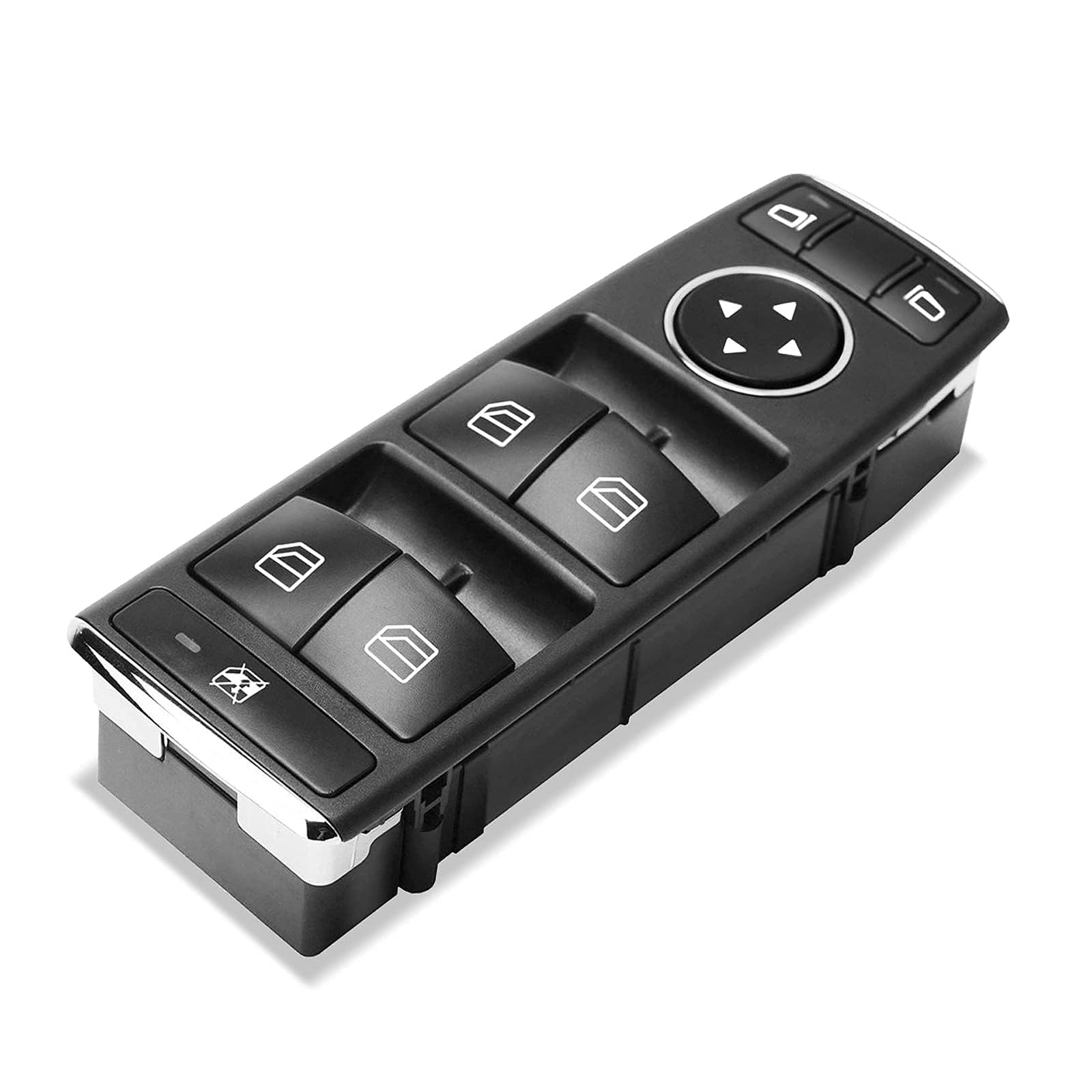 KASHIWA Front Driver Power Window Master Switch for Mercedes-Benz W204 W212 E350 E550 C230 C250 C300 C350 C63 AMG (without Power Folding Mirrors)