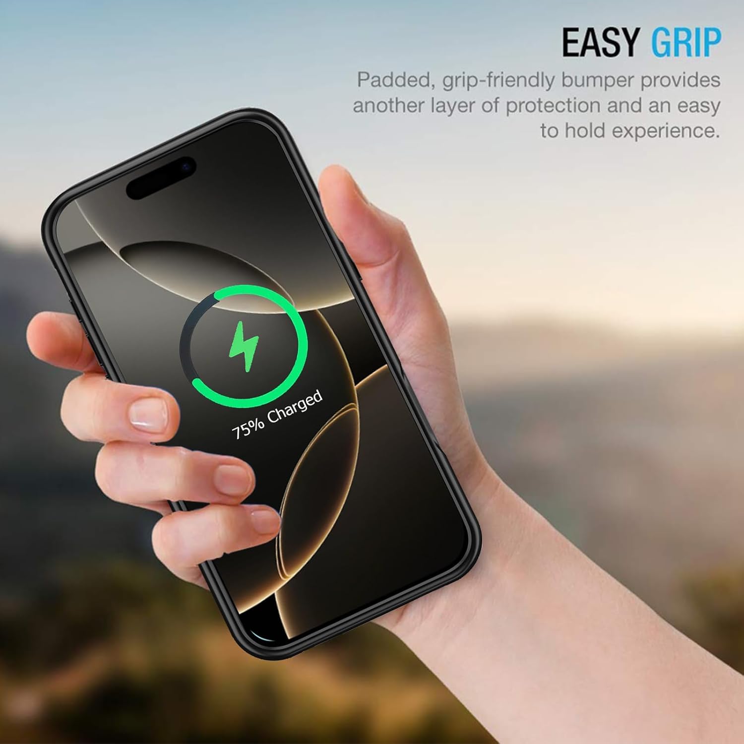 Cover a batteria per Samsung Galaxy S26 Ultra, 10000 mAh, magnetica, compatibile con ricarica wireless, custodia di protezione per caricabatterie di emergenza estesa, nero (Galaxy S26)