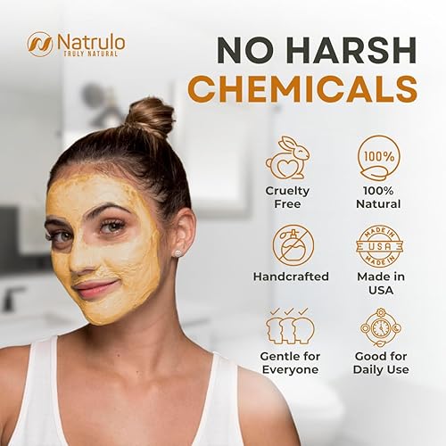 Miniatura 7 de Mascarilla facial de miel  Mascarilla facial calmante de avena natural para eczema, psoriasis, piel sensible seca  Alivio calmante para la piel