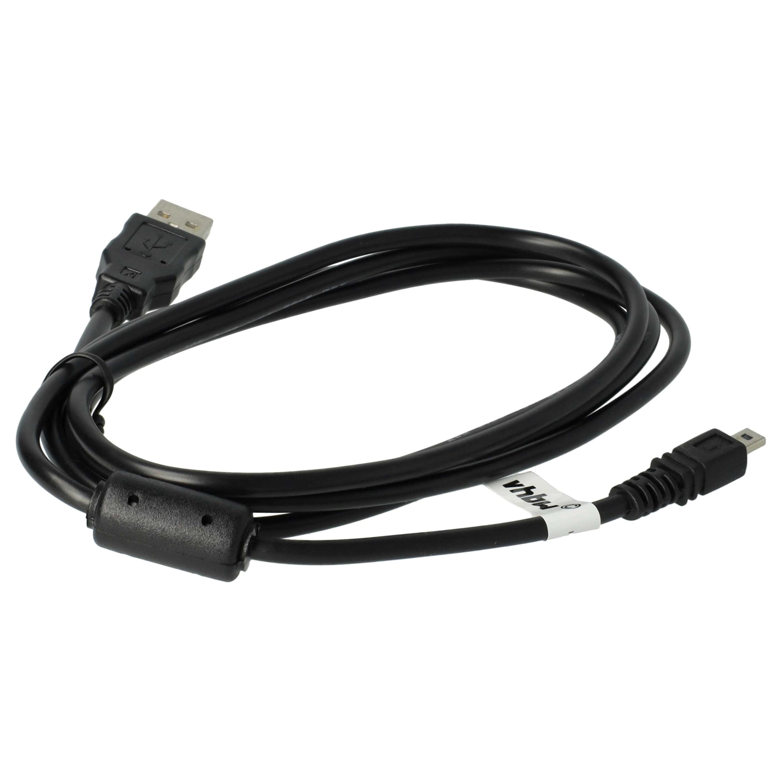 vhbw Cavo USB (Cavo dati Standard USB Tipo A) compatibile con Pentax K-70, K -1, K-S2, K-S1 fotocamera, Camcorder