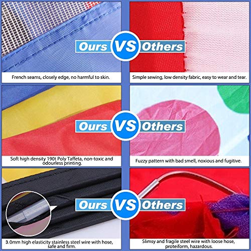 Kids Play Tent tunel Pop Up Tent 4 in 1 Tent Speelhuis Crawl Tunnel Ball Pit Indoor Outdoor Speeltuin met Rits Opbergtas Case voor Jongens Meisjes Baby's Peuters Kinderen Geschenken Tent kinderen tipi tenten - Afbeelding 6