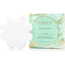Spongelle Edelweiss Elevation Body Buffer | Bath & Shower Loofah for Women | Cleanse, Exfoliate, and Nourish in one Easy Step | Cruelty-Free, Vegan, Dermatologist-Tested, Made in USA