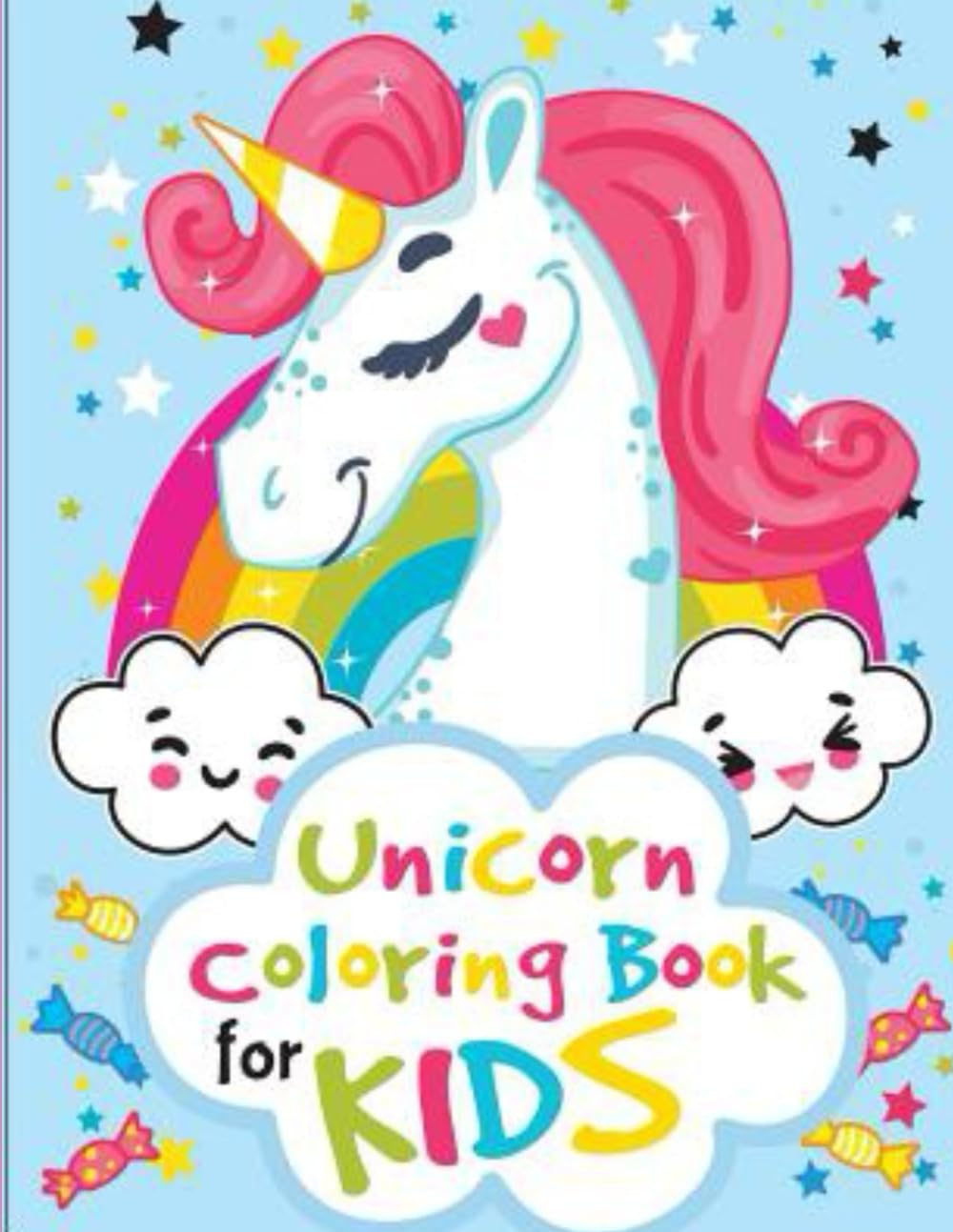 Encouraging Unicorn Quotes Coloring Book