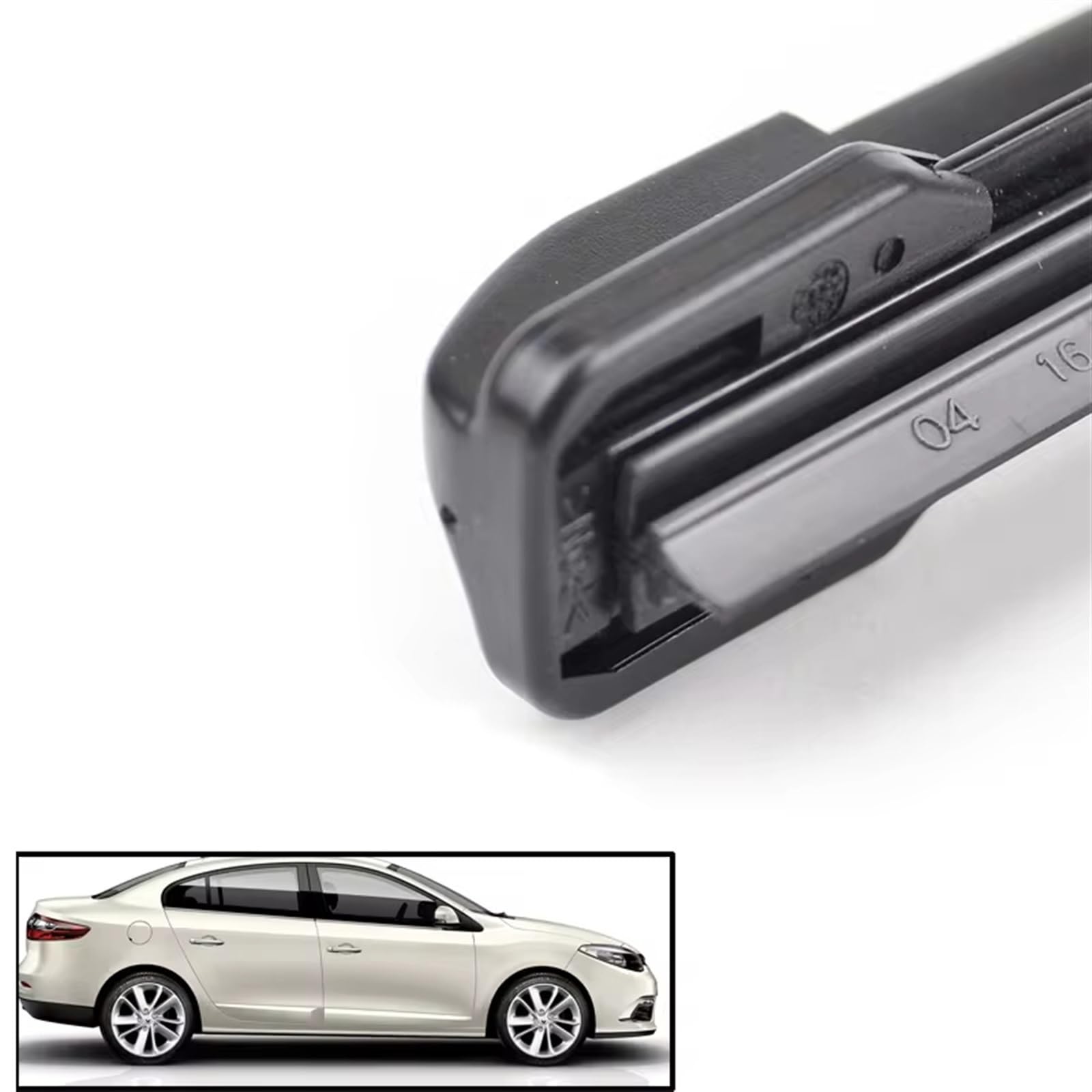 Compatibile Con Per Fluence 2011-2017 Tergicristallo Anteriore 24 Pollici 16 Pollici Pulitore Per Vetri Auto Tergicristallo Pulitore Per Parabrezza Tergicristalli Auto