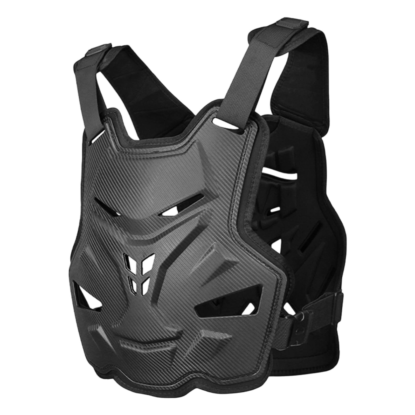 Chaleco de protección unisex para ciclistas, absorción de golpes, adecuado para senderos difíciles y eventos de circuito profesional, chaleco de seguridad delgado